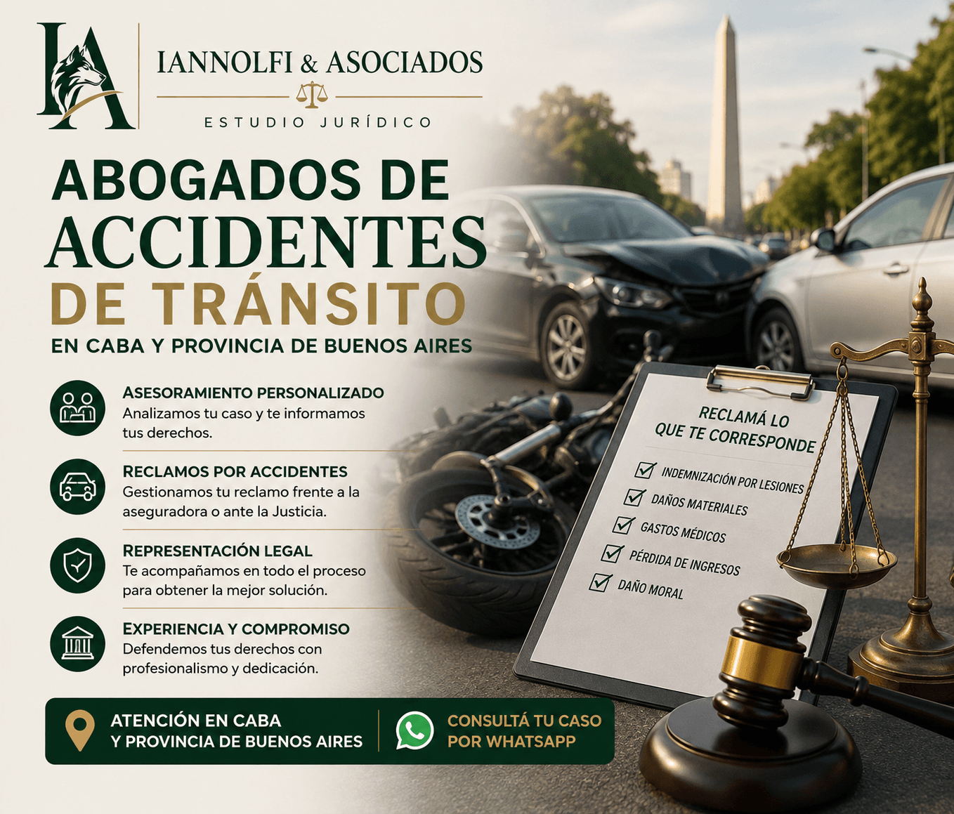 Abogados de accidentes de tránsito